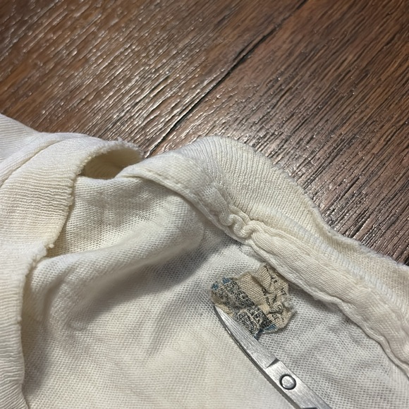 VINTAGE 1970s Walt Disney Productions Mickey and Minnie Double sided tee shirt - Picture 10 of 11